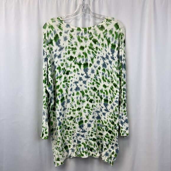 Kenar Women’s Button Front Cardigan 3/4 Sleeve Multicolor Soft Size XL - Picture 6 of 8